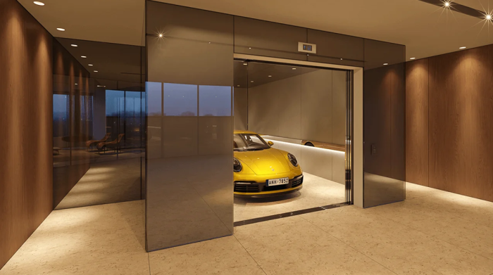 Vagas dentro do apartamento: edifícios de luxo transformam garagem em extensão da sala